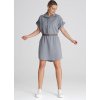Szürke ing miniruha