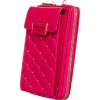 4U Cavaldi sötét rózsaszín pénztárca levehető pánttal M774