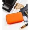 4U Cavaldi narancssárga texturált pénztárca M780