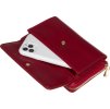 4U Cavaldi bordó steppelt pénztárca pánttal M776