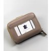 4U Cavaldi bézs színű kis méretű pénztárca M771