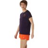 ASICS Fujitrail SS Top Tee  sötétlila sportpóló