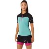 Kék-fekete női sport póló  ASICS Fujitrail Top Tee