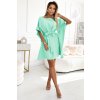 Elegáns ruha NICOLA övvel - menta