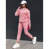 Rózsaszín velúr tréningruha szett RELAX FIT
