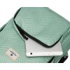 Peterson menta színű hátizsák laptop rekesszel