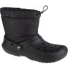Fekete bokacsizma Crocs Classic Lined Neo Puff Boot (Méret 36/37)