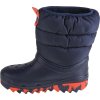 Sötétkék hótaposó Crocs Classic Neo Puff Boot Kids
