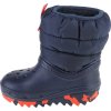 Sötétkék fiú hótaposó Crocs Classic Neo Puff Boot Toddler