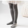 Szürke lány harisnya kötött mintával Art. 071