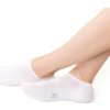 Fehér női boka bambusz zokni Art.077
