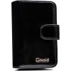 4U Cavaldi fekete közepes méretű pénztárca M774