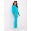 Türkiz oversize női tréningruha szett