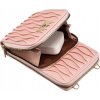 Púderszínű pénztárca 2 az 1-ben , levehető pánttal V286