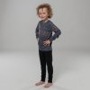 Gyermek sötétszürke termo póló téli motívummal