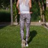 Női leggings leopárdmintával