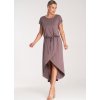 Női barna lezser viszkóz ruha