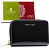 Peterson Y701 női fekete bőr pénztárca