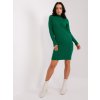 Sötétzöld kötött ruha