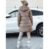 Bézs színű női kifordítható téli kabát PURRBREEZ