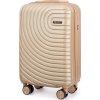 SOLIER Golden utazóbőrönd AVENTOR 55x40x20 cm