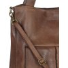 MARCO MAZZINI Barna női bőr shopper táska (Méret ONE SIZE)