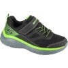 Fekete és zöld Skechers Boundless gyerek tornacipő