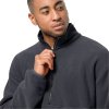 Fekete férfi polár kabát Jack Wolfskin Osloer Fleece HZ M