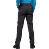 Fekete férfi túranadrág Jack Wolfskin Overland Zip Away Pants M