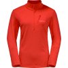 Narancssárga női pulóver Jack Wolfskin Kolbenberg HZ W