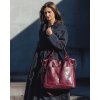 Bordó shopper táskák MARCO MAZZINI