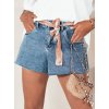 (Méret M) Kék rövid farmer rövidnadrág DENIMFLAIR