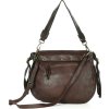 Marco Mazzini Barna természetes bőr kézitáska