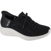 Fekete-fehér női Skechers Ultra Flex 3.0 Brilliant Slip-ins tornacipő