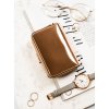 Peterson Y706 kis rosegold valódi bőr pénztárca