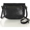 MARCO MAZZINI fekete, elegáns crossbody táska (Méret ONE SIZE)