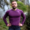 Férfi lila melírozott termopóló