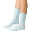 Világoskék női pamut zokni Cikksz. 127