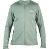 Világoszöld női pulóver Jack Wolfskin Pack and Go FZ W