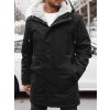 Fekete férfi meleg parka