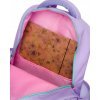 Peterson kétrekeszes lány világoslila iskolai hátizsák