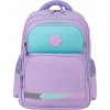 Peterson kétrekeszes lány világoslila iskolai hátizsák