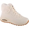 Krémszínű női Skechers Uno Rugged téli bokacipő - Fall Air