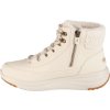 Krémszínű női Skechers On-The-Go Stellar - Alpine Adventure téli bokacsizma