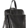 MARCO MAZZINI fekete stílusos női bőr hátizsák (Méret ONE SIZE)