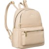 Rovicky bézs színű női elegáns hátizsák zsebekkel
