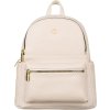 Rovicky krémszínű női elegáns hátizsák zsebekkel