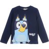 Sötétkék fiú hosszú ujjú póló Bluey
