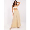 Bézs légies széles nadrág