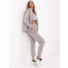 Szürke női háromrészes tréningruha felsővel (Méret S/M)